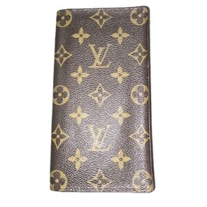Authentic Louis Vuitton Monogram Card And Currency Wallet